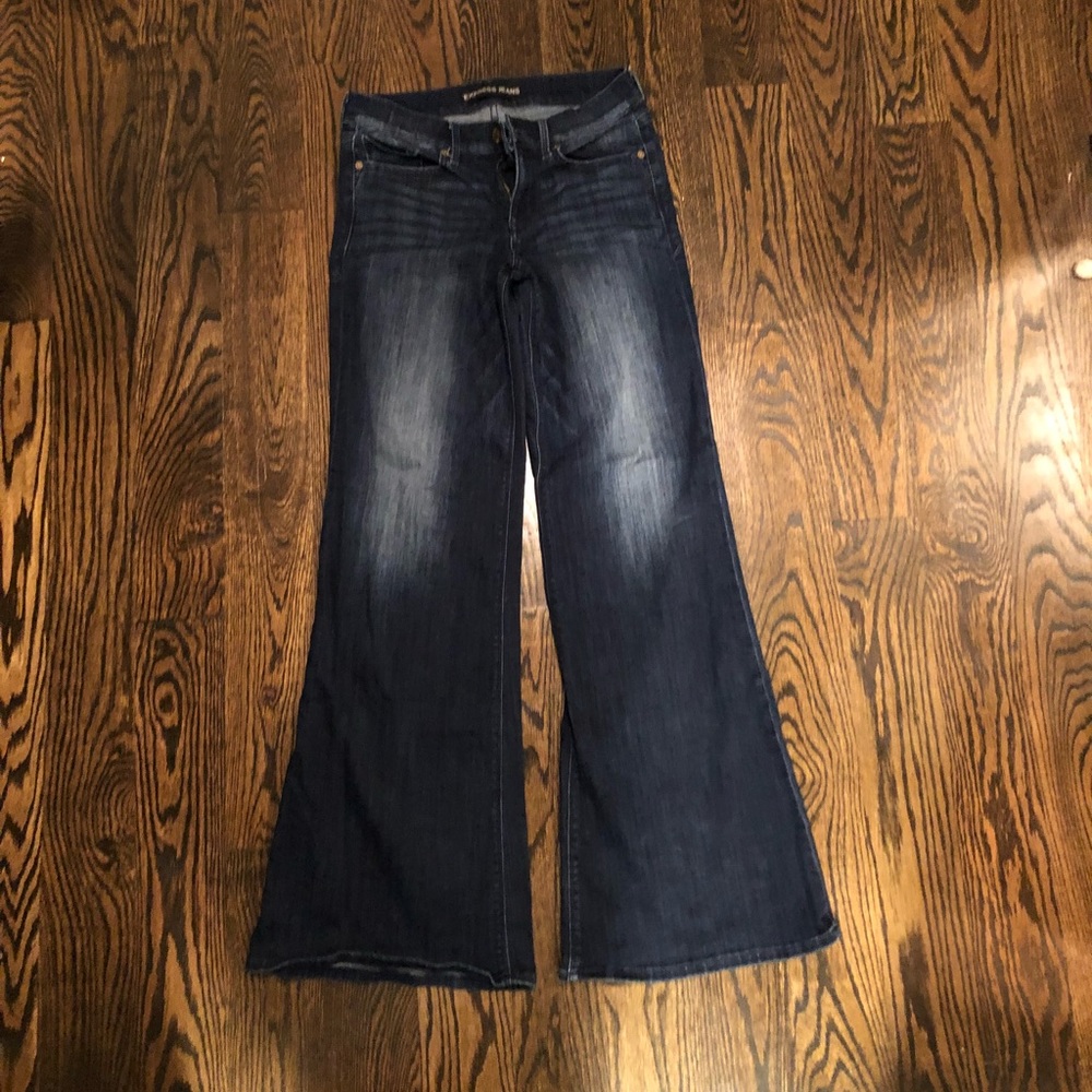 Express Wide Leg Flare Jean